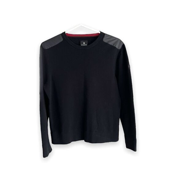 VICTORINOX | Elbow/Shoulder Patch Pullover Sweatshirt (S) - Picture 2 of 5